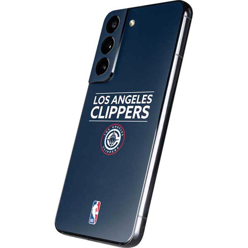 NBA Los Angeles Clippers Standard Blue Galaxy S22 Skin